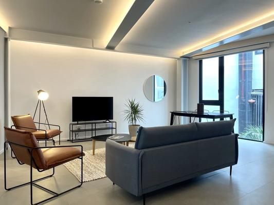 Harmonious 1BR w/ Rooftop Pool In Casco Antiguo
