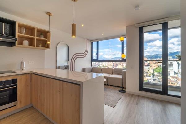 Classy 1BR with Amazing City View in Chapinero